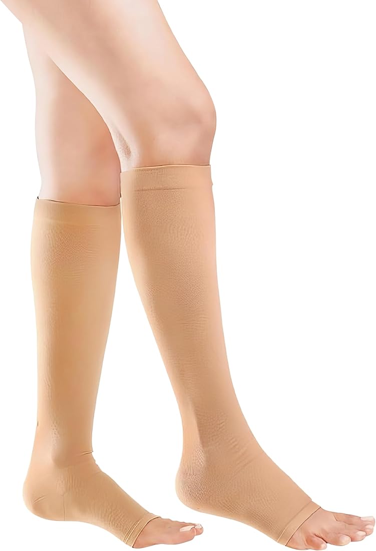 open-toe-knee-high-stocks